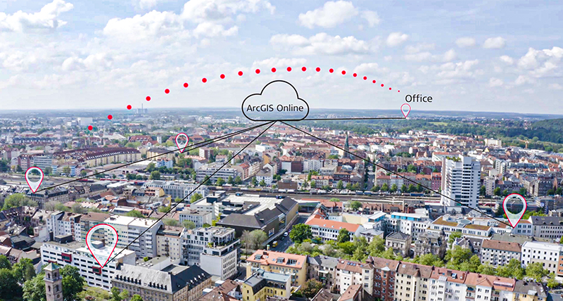 Прямое подключение Leica Infinity к ESRI ArcGIS 